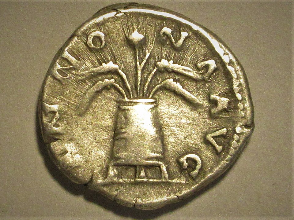 Römische Münze, Modius